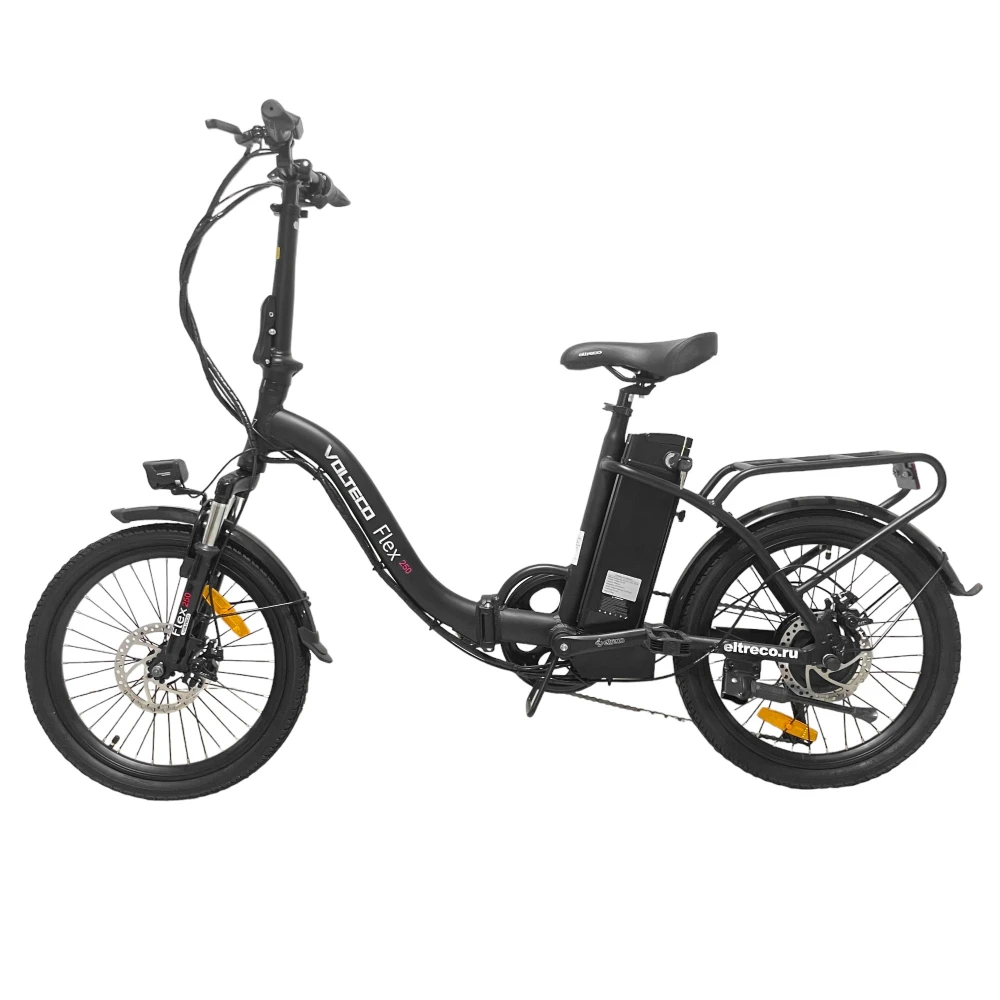 Электровелосипед Volteco FLEX черный 1